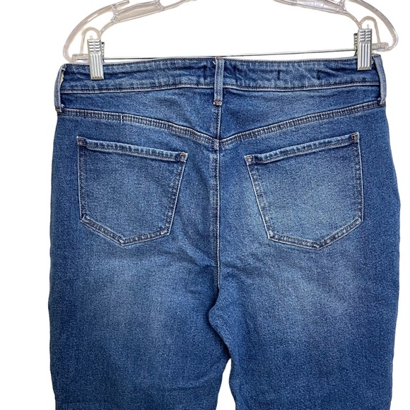 NYDJ Relaxed Straight Cropped Jeans Size 10 - Picture 7 of 9